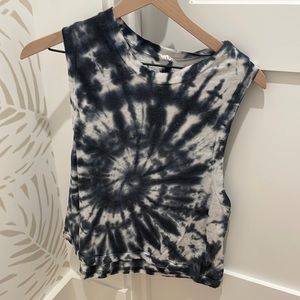 Free people movement sleeveless tie dye